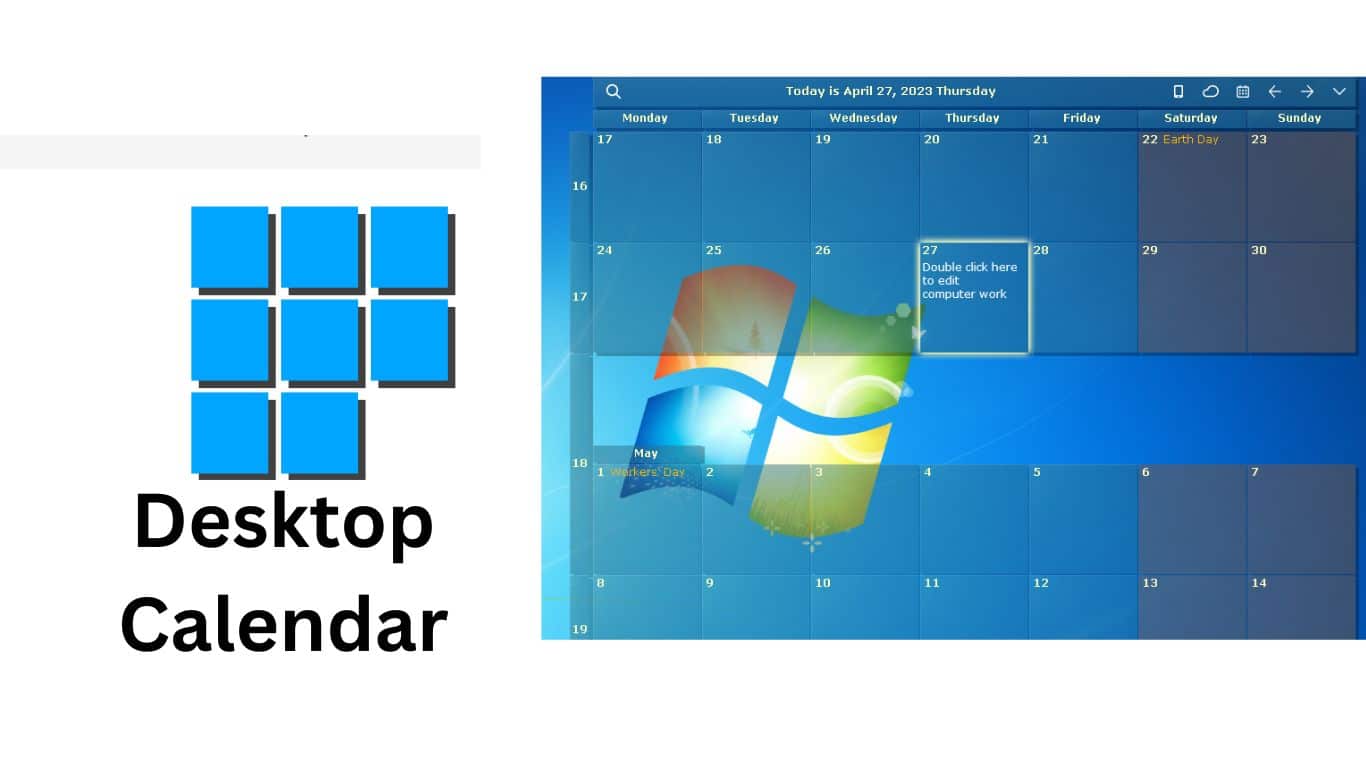 Desktop Calendar Download