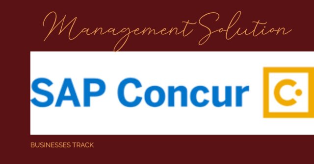 SAP Concur Management Solution